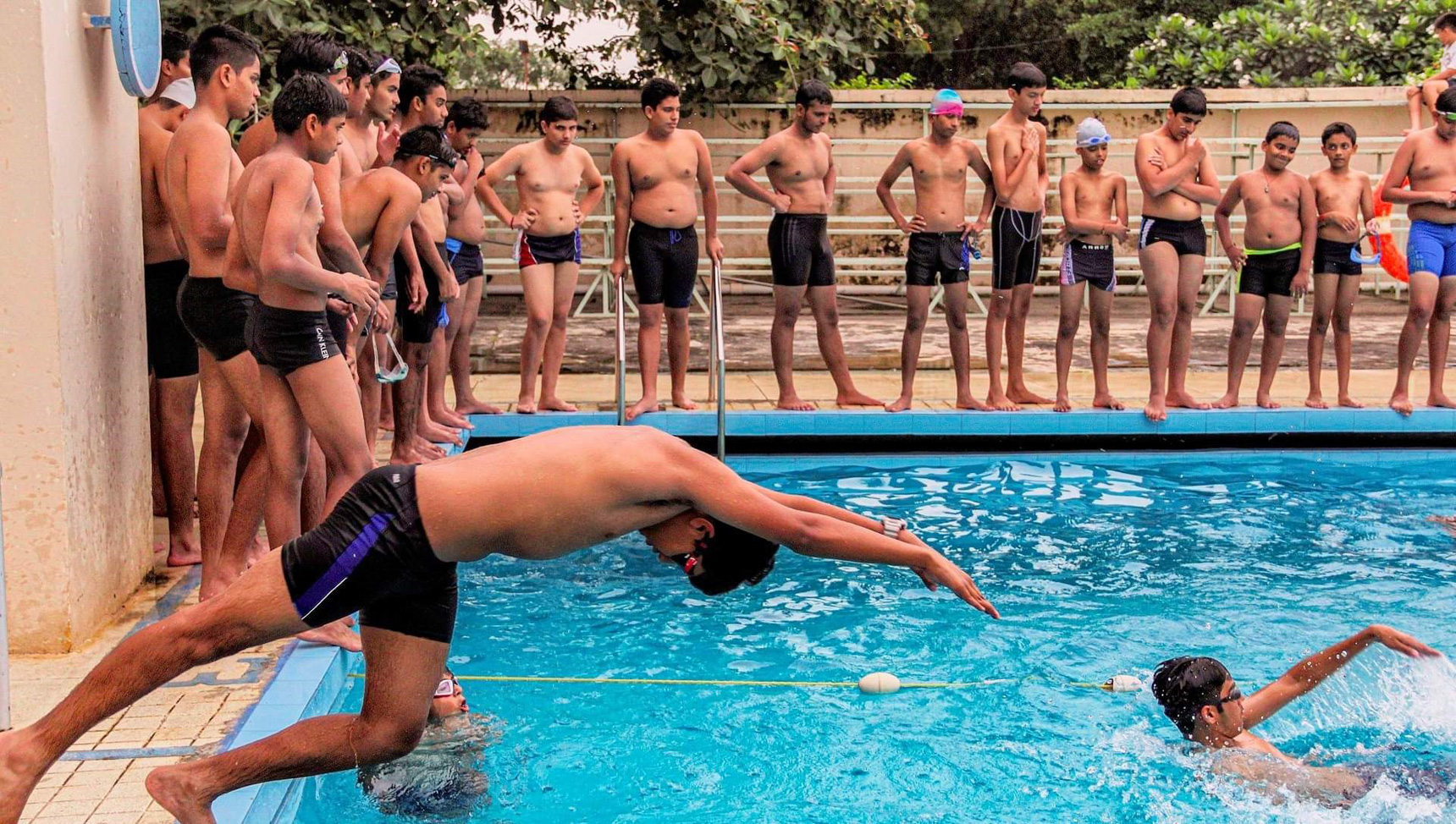 Swimming - best sports boarding schools in india